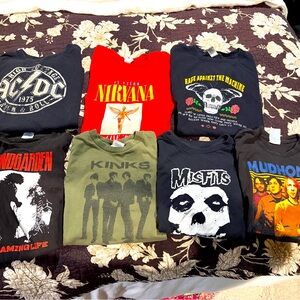 Grunge/punk rock tshirts